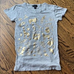 Metallic menagerie T-shirt
